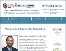 Tablet Screenshot of heartspecialistsgroup.com